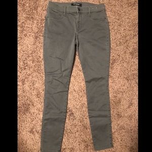 Express 12 Long Grey Mid Rise Legging 🎀